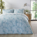 Matteo Duvet Cover Set in Duck Egg
