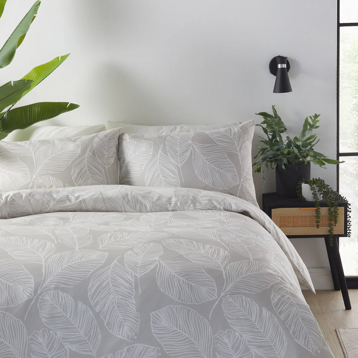 Matteo Duvet Cover Set in Natural