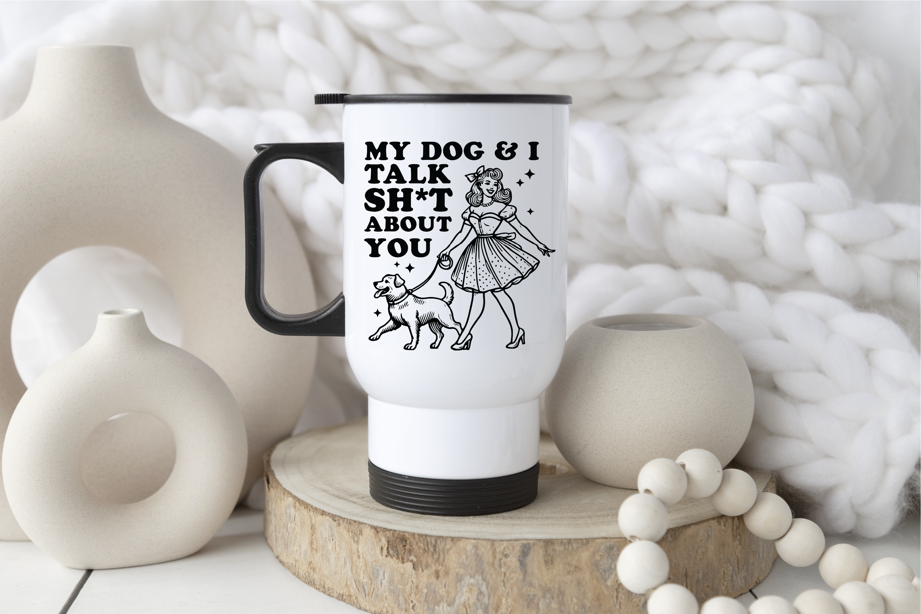 My Dog & I ..... Mug or Travel Mug