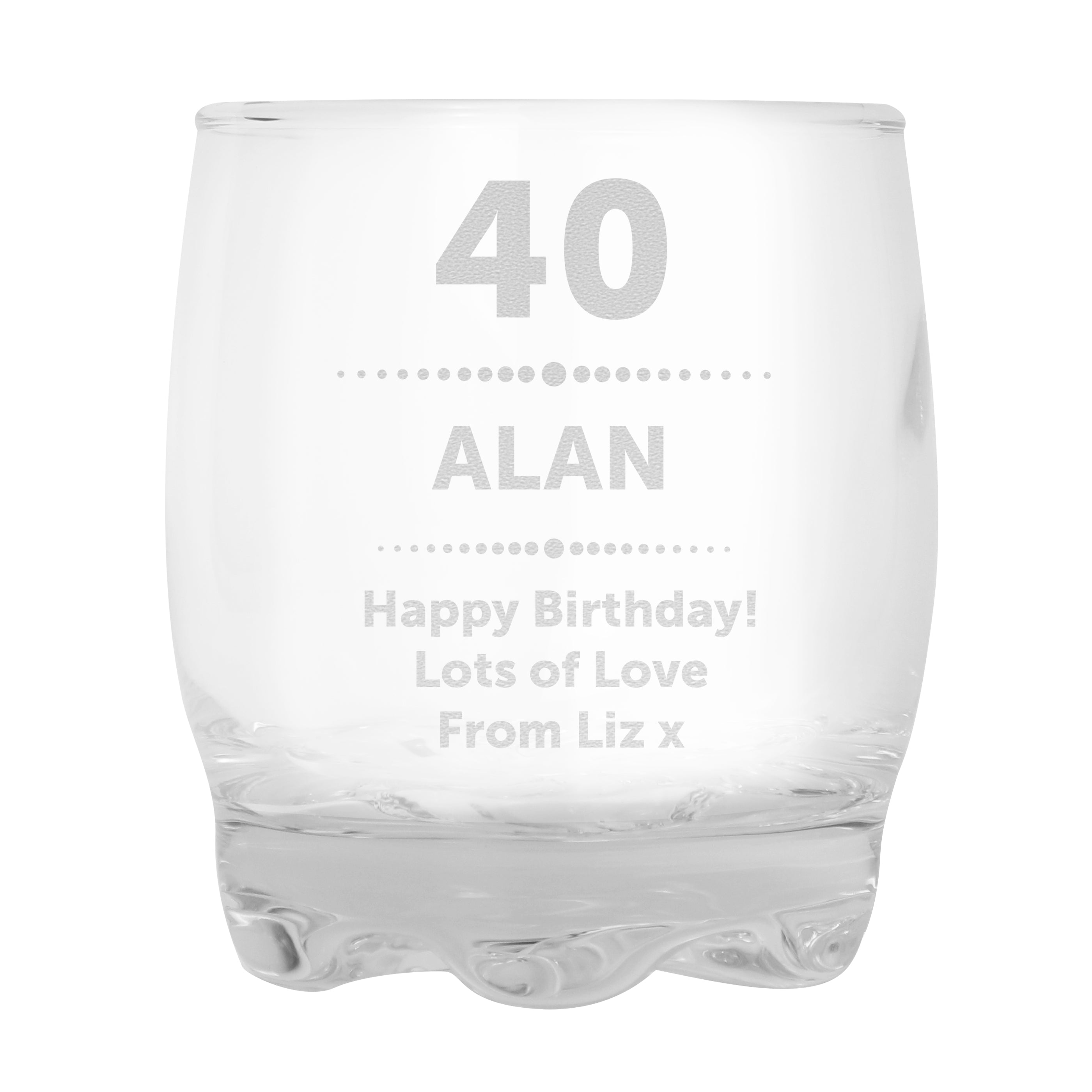 Personalised Birthday Star Tumbler
