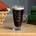 Personalised Get Cosy Latte Glass