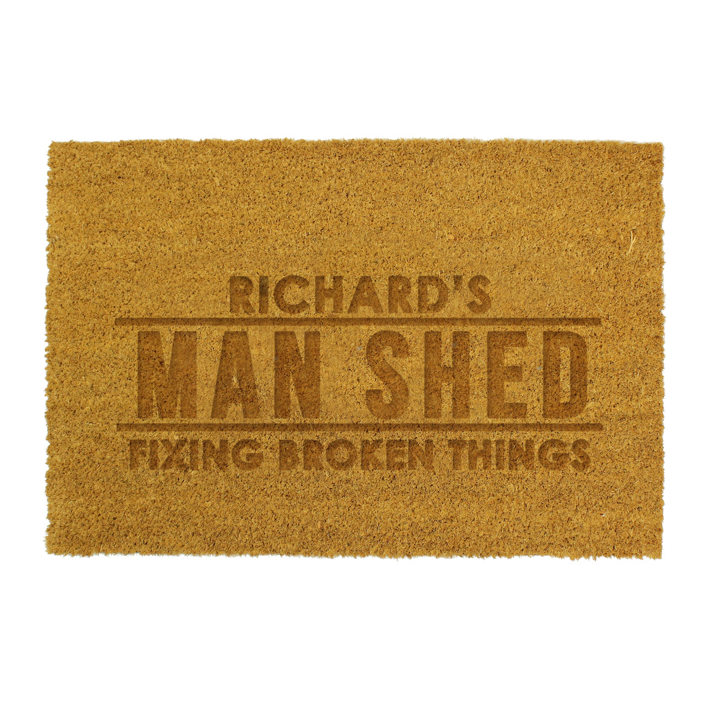 Personalised Bold Rectangle Indoor Doormat
