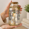 Personalised The Snowman Botanical LED Jar