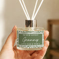 Personalised Green Botanical Reed Diffuser