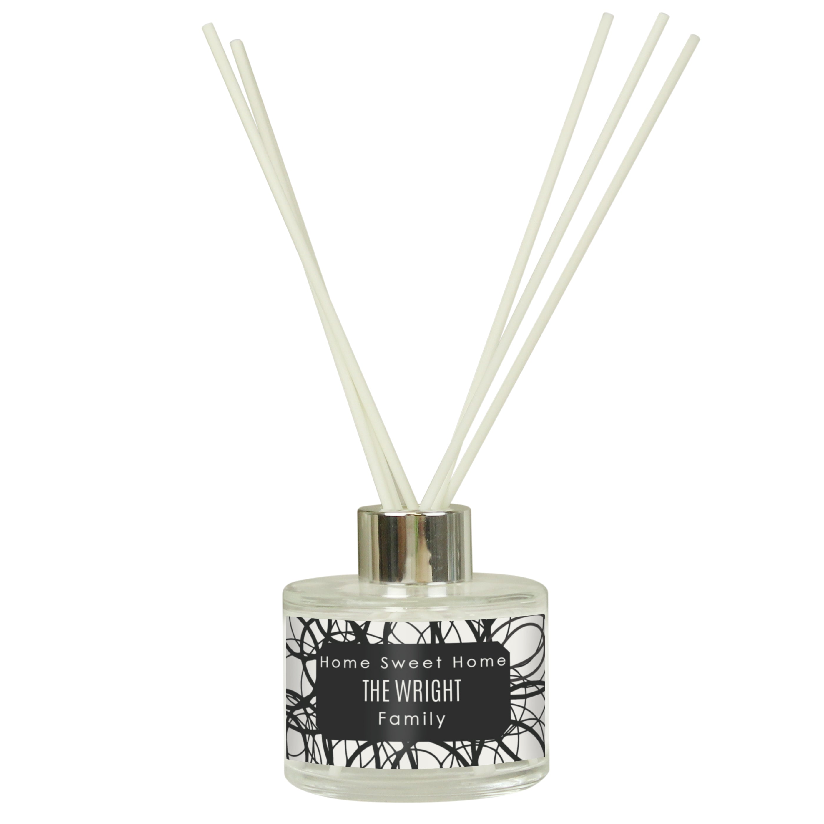 Personalised Scribble Reed Diffuser