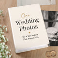 Personalised Black & Gold Free Text 6x4 Album