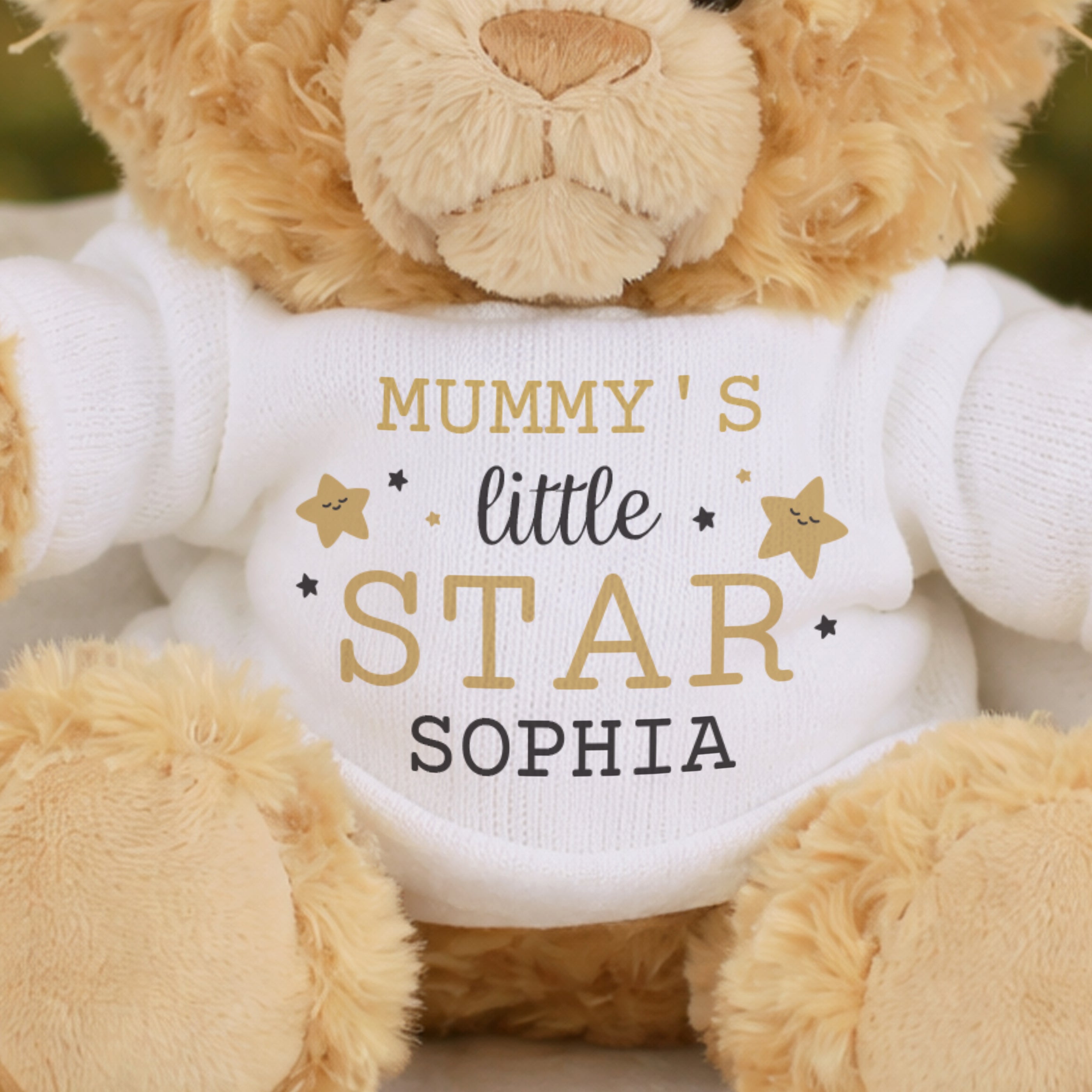 Personalised Little Star Teddy Bear