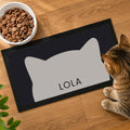 Personalised Cat Bowl Mat