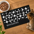 Personalised Abstract Pet Bowl Mat