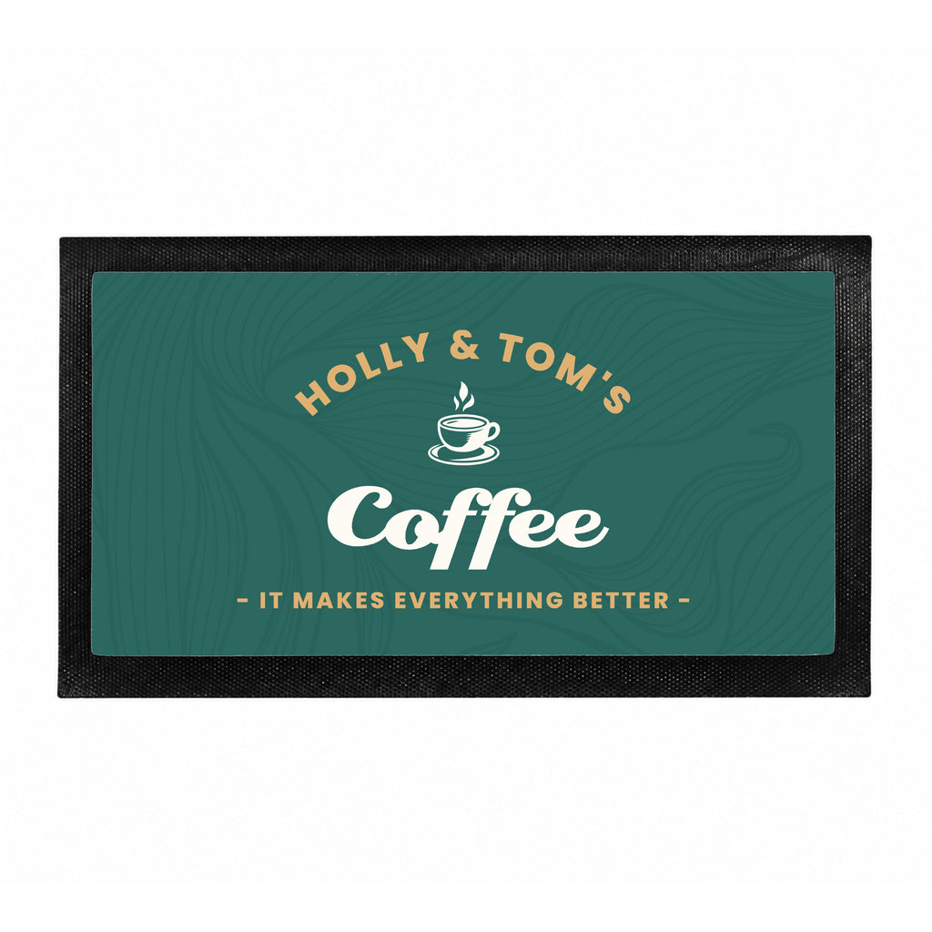 Personalised Drinks Station Mat