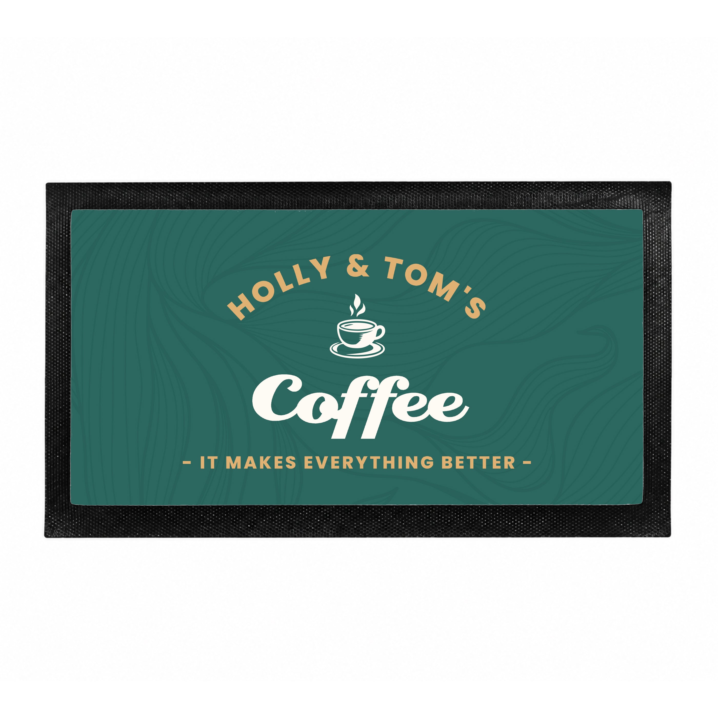 Personalised Drinks Station Mat