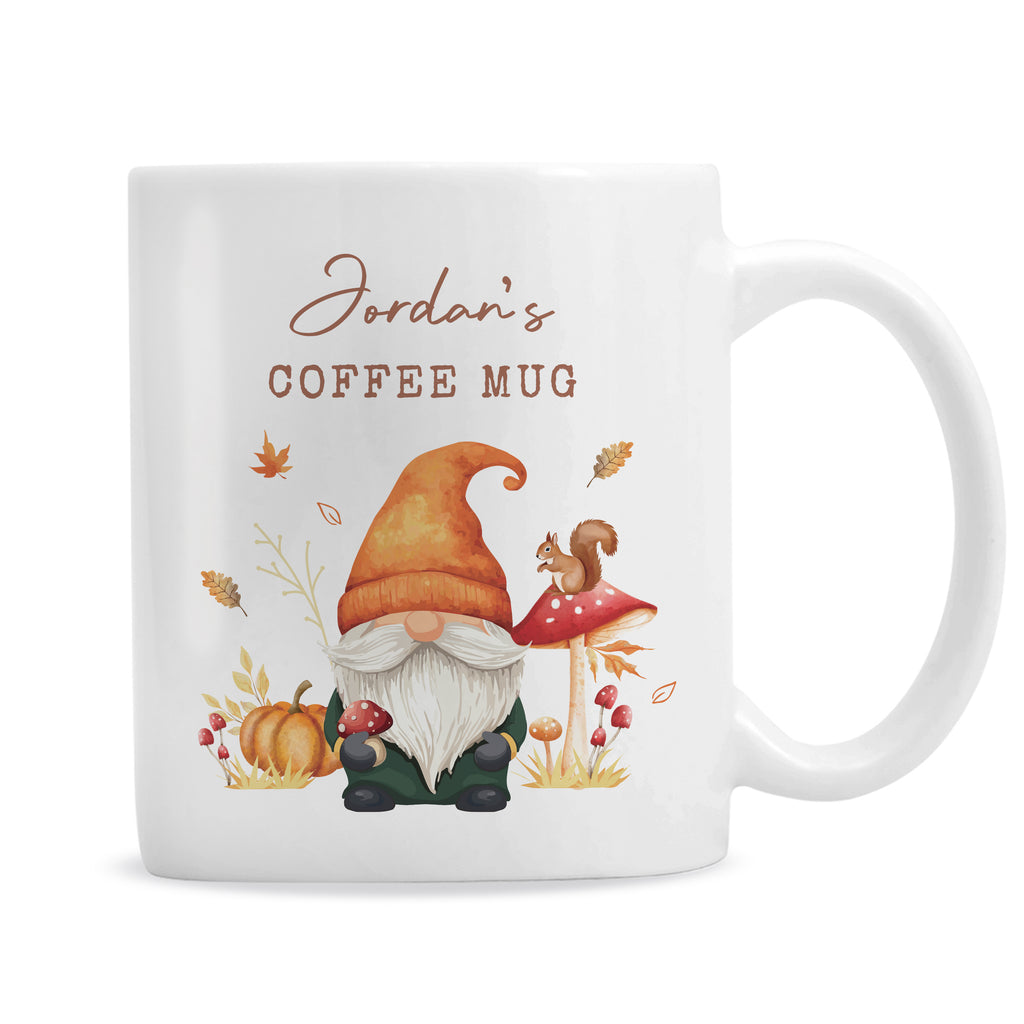 Personalised Autumn Gonk Mug