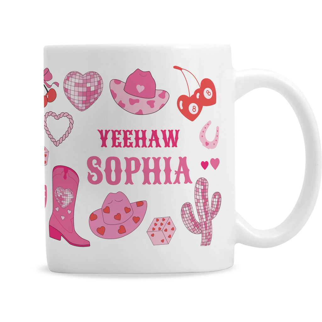 Personalised Cowgirl Mug
