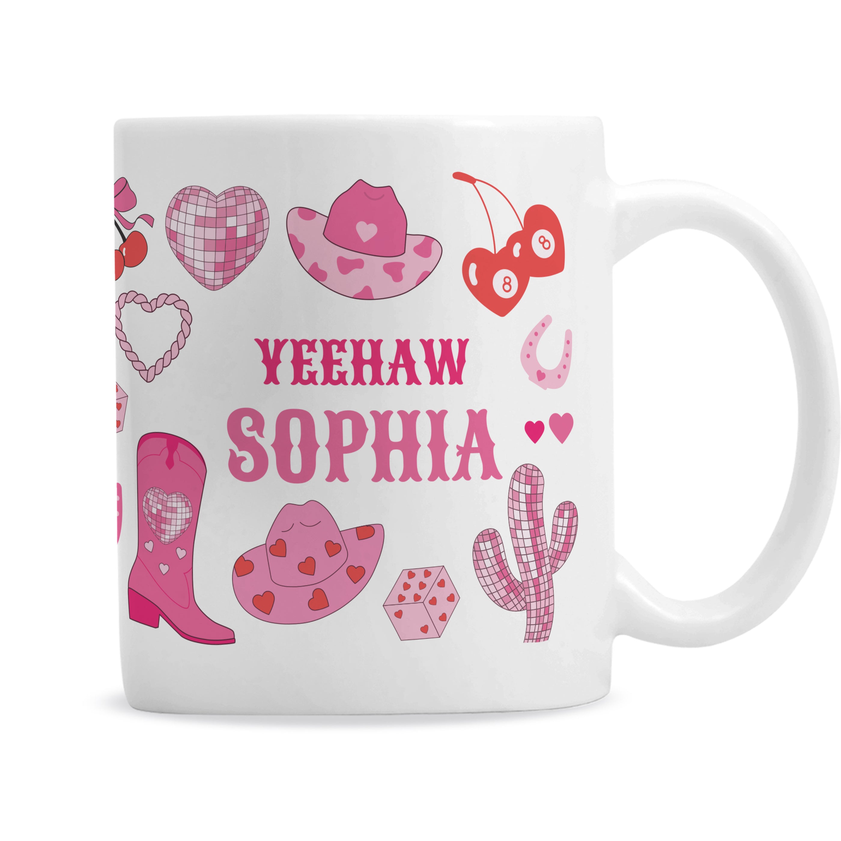 Personalised Cowgirl Mug