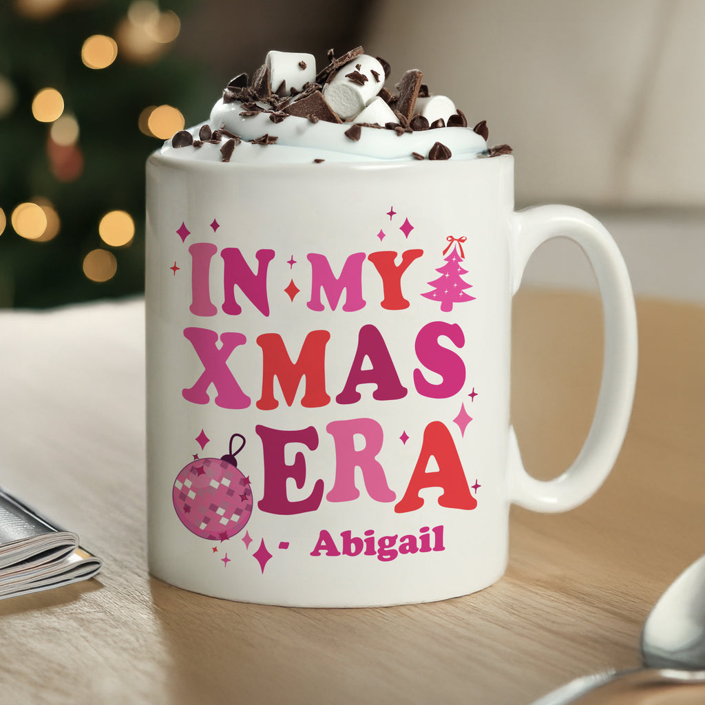 Personalised In My Christmas Era Mug