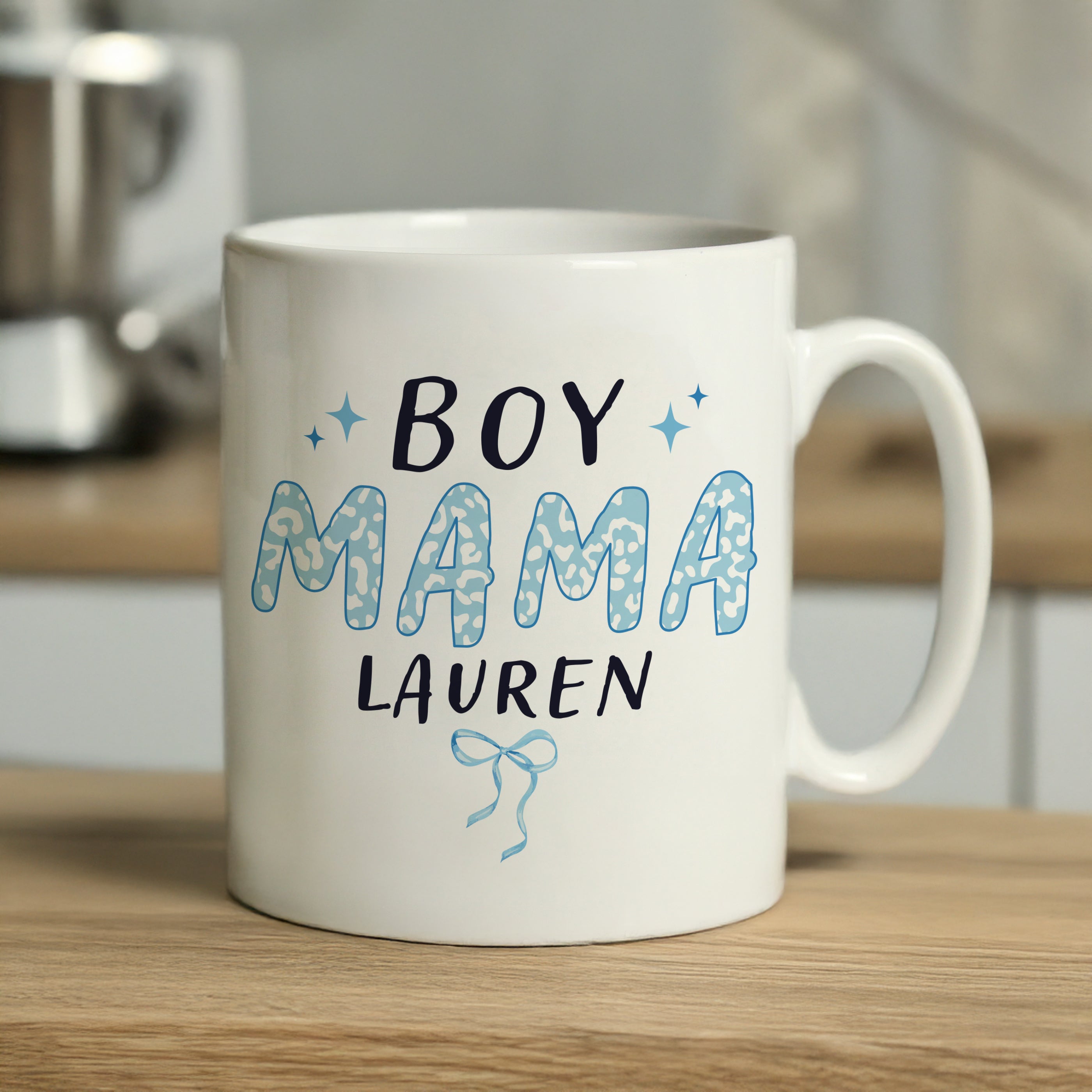 Personalised Boy Mama Mug