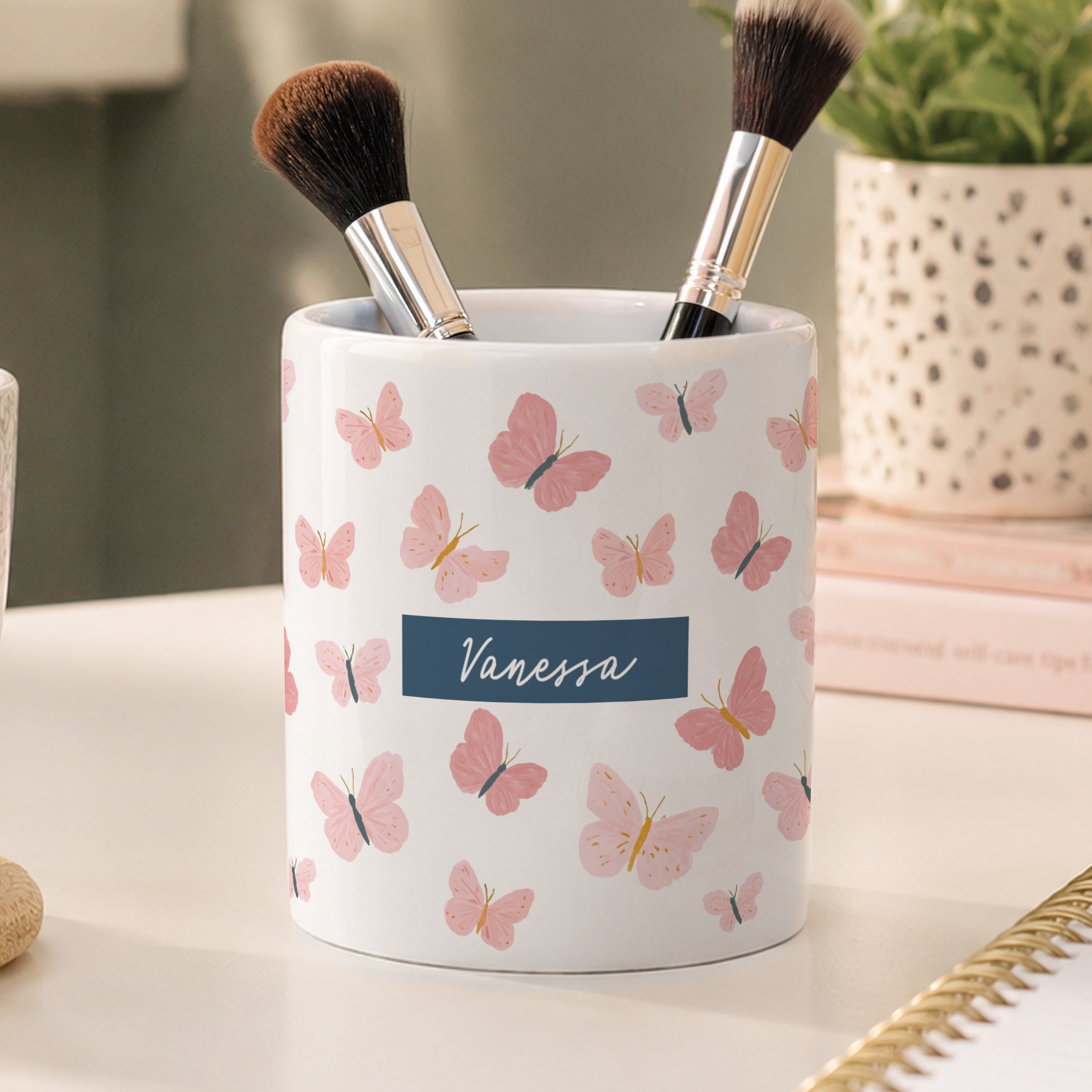 Personalised Butterfly Storage Pot