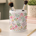 Personalised Floral Storage Pot