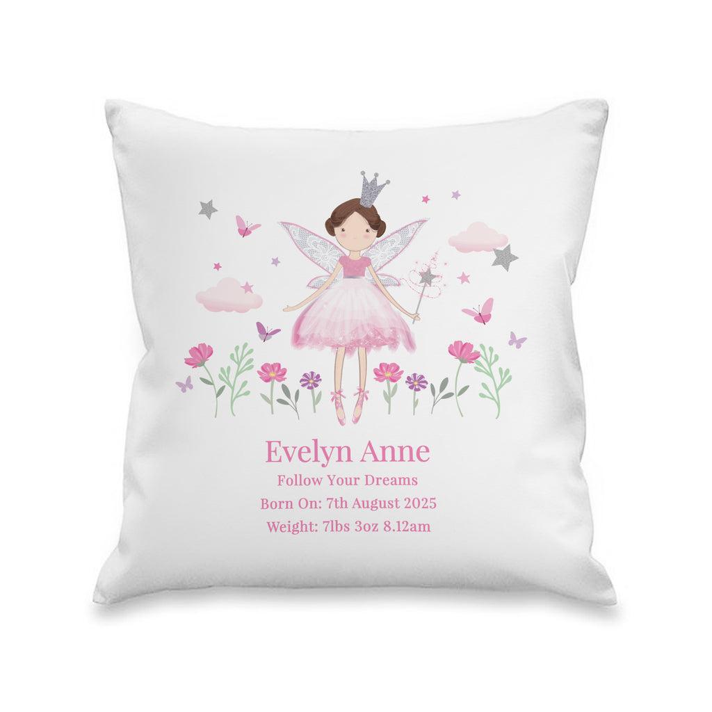 Personalised Fairy Princess Cushion