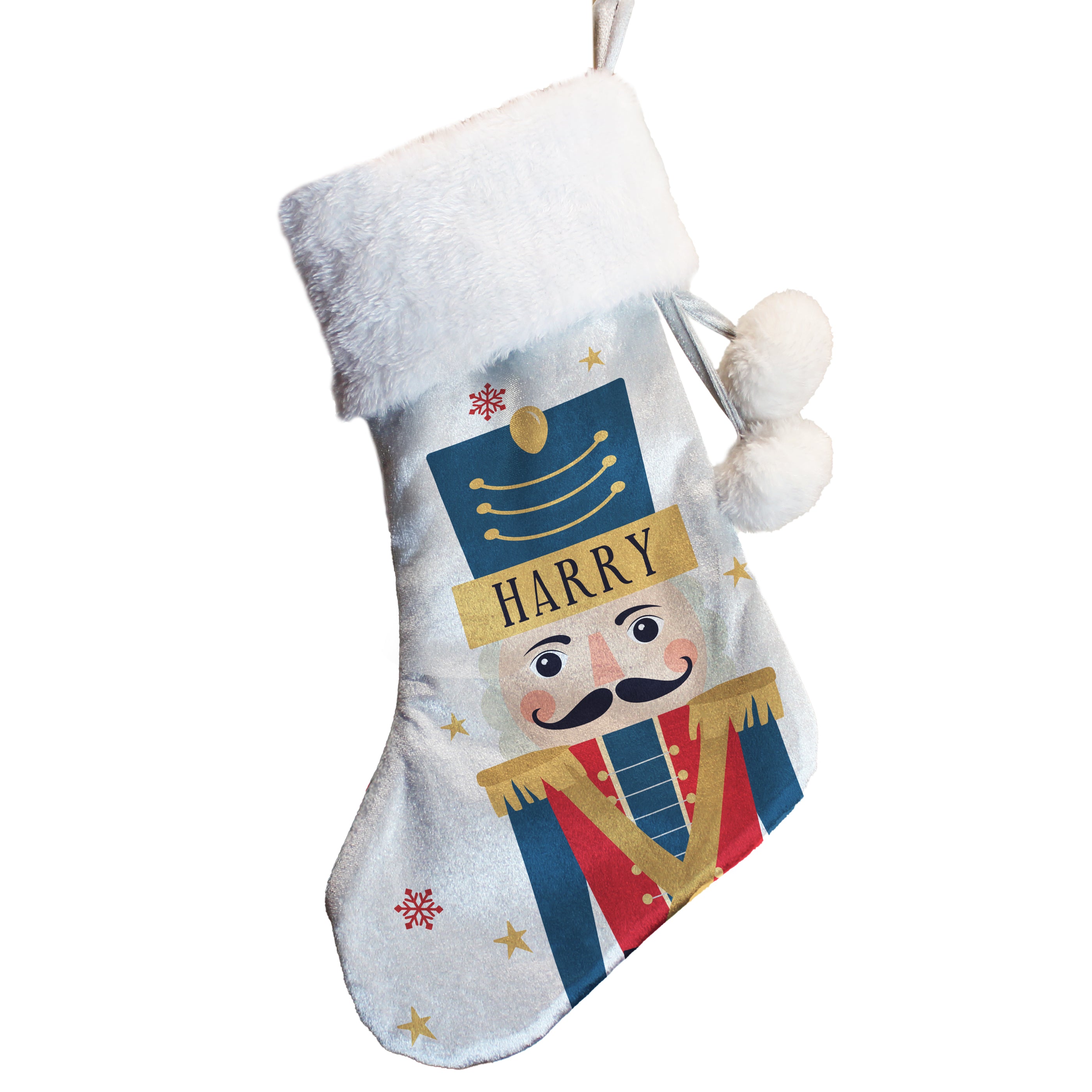 Personalised Nutcracker Christmas Stocking