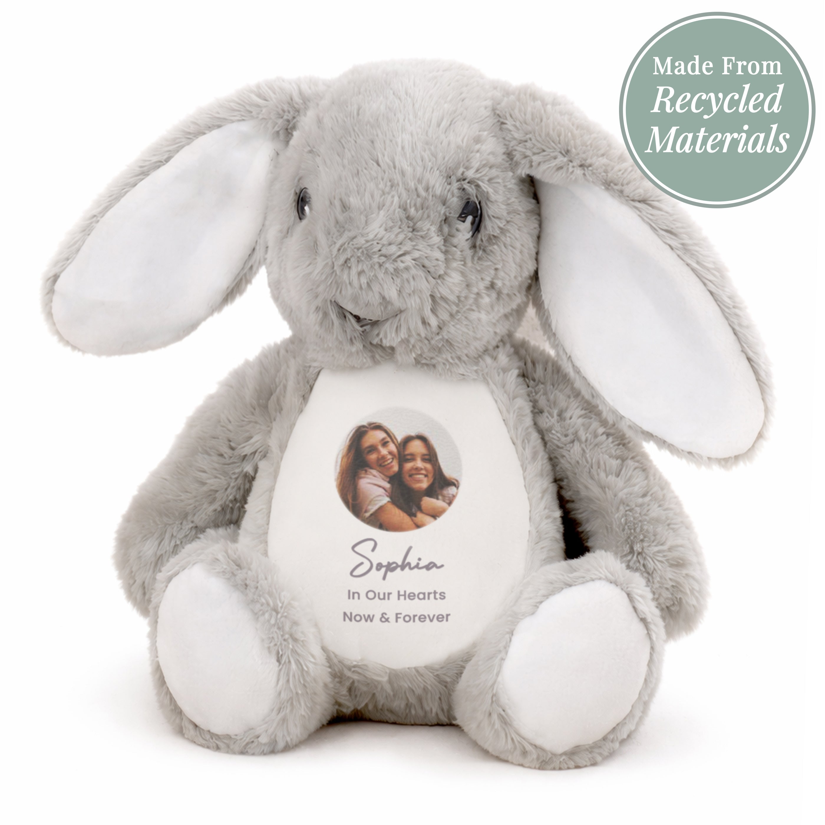 Personalised Sentimental Photo Upload Bunny