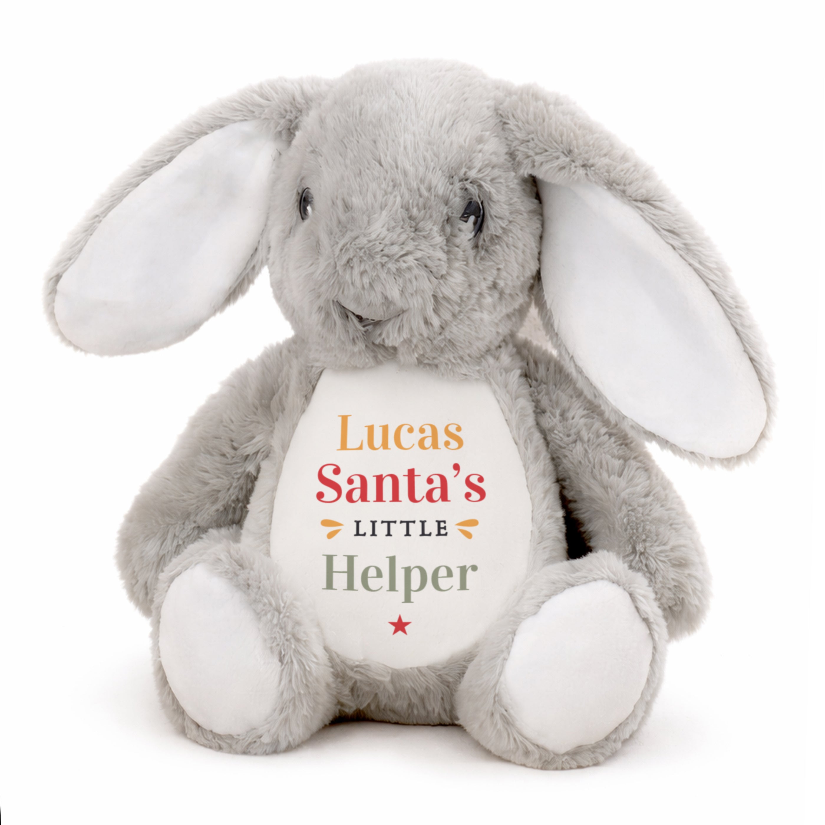 Personalised Santas Little Helper Bunny