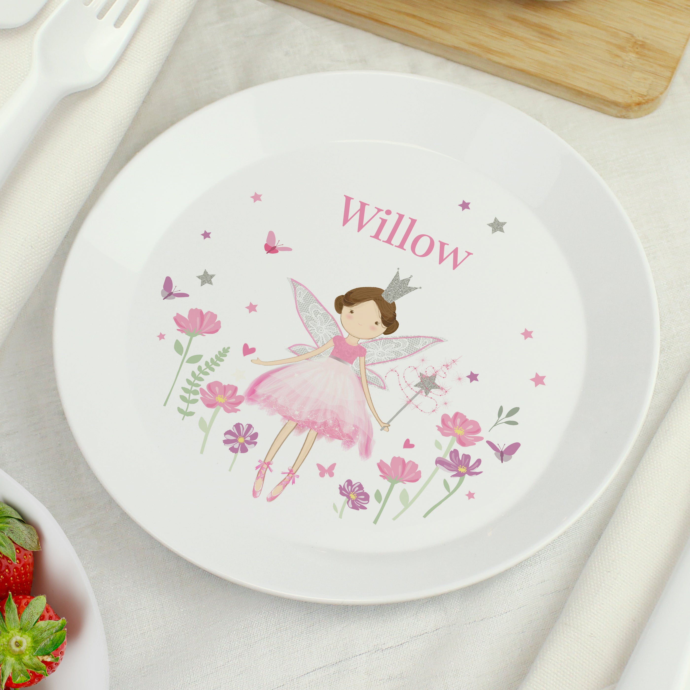 Personalised Fairy Princess Plate