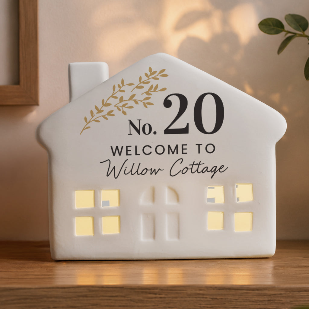 Personalised House Number LED House