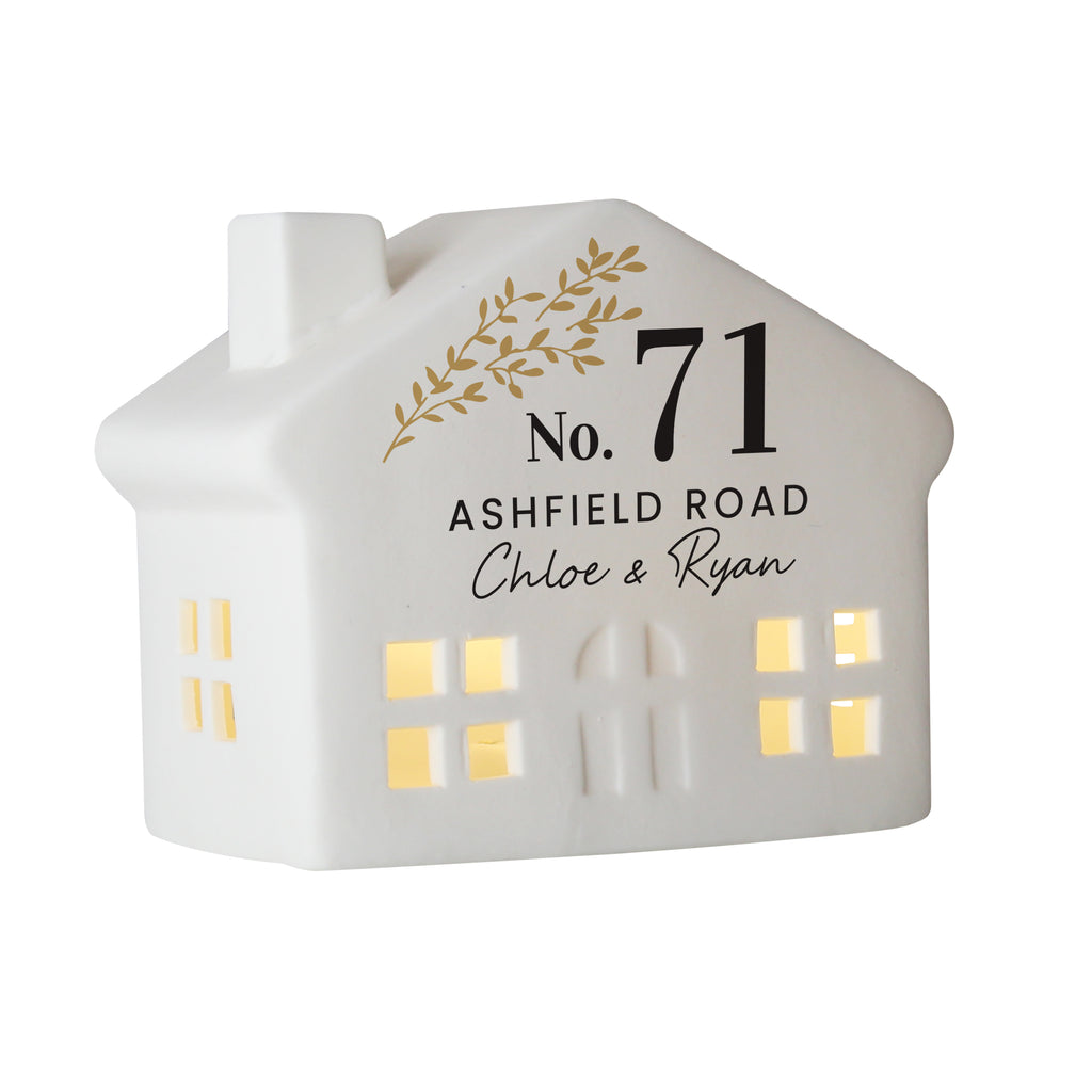 Personalised House Number LED House