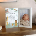 Personalised Animals Wooden Hinged 6x4 Photo Frame