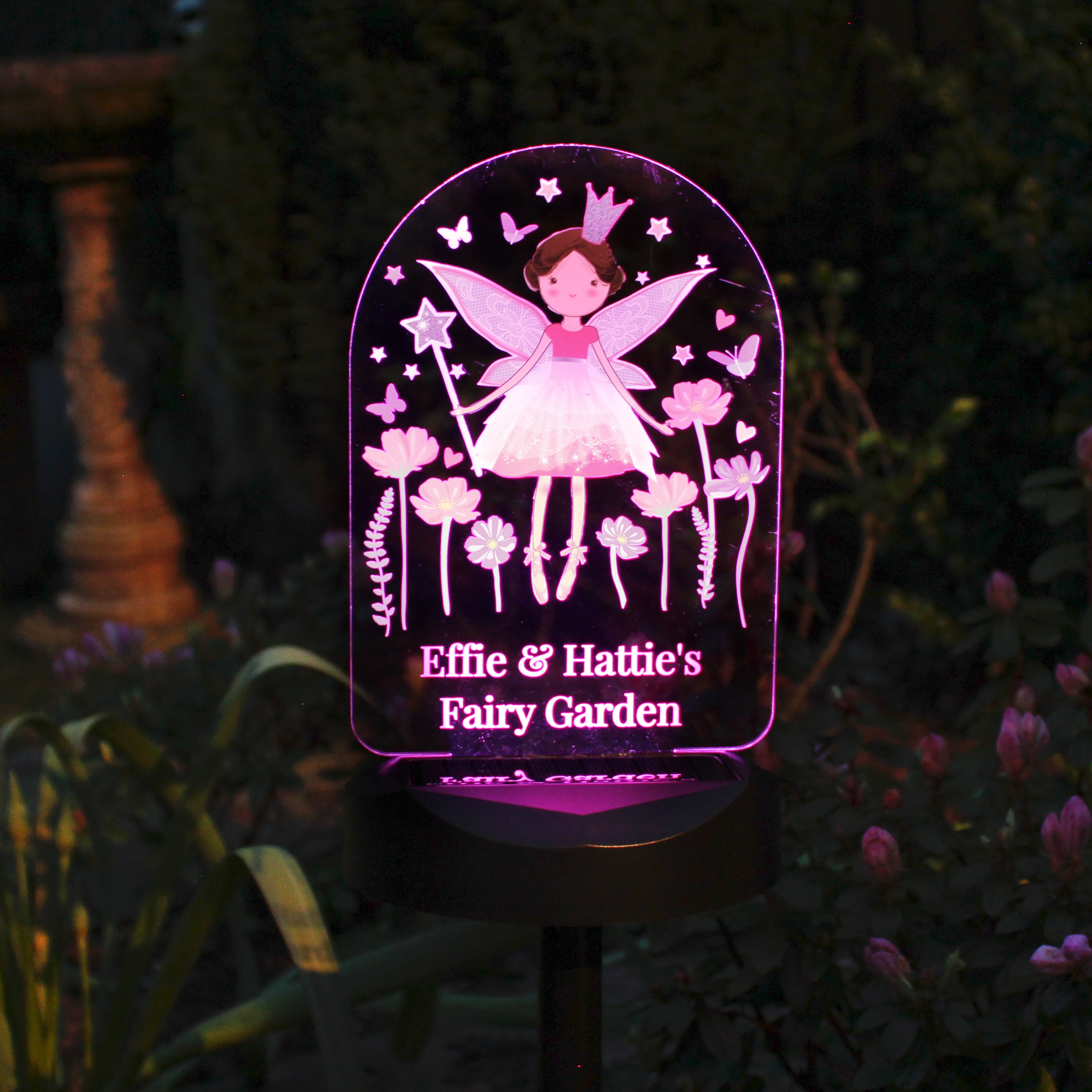 Personalised Fairy Princess Solar Light