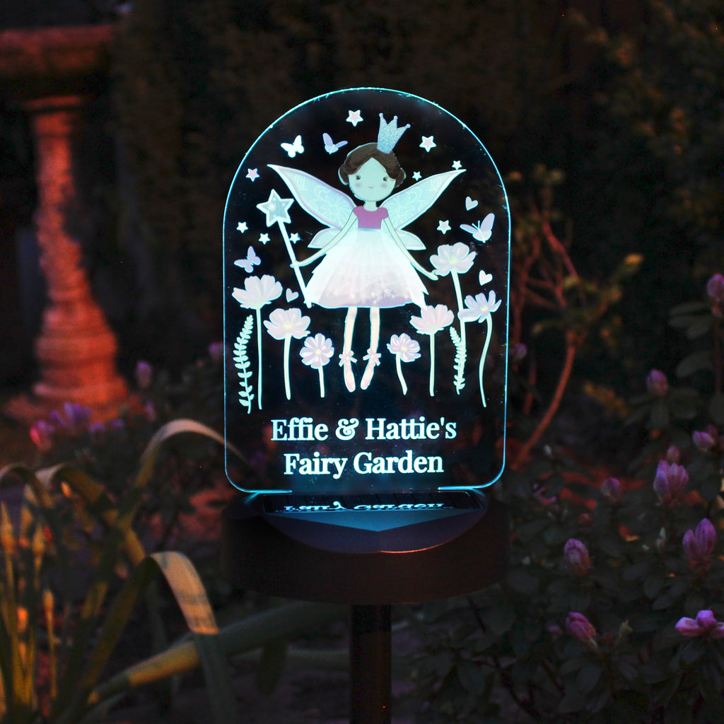 Personalised Fairy Princess Solar Light