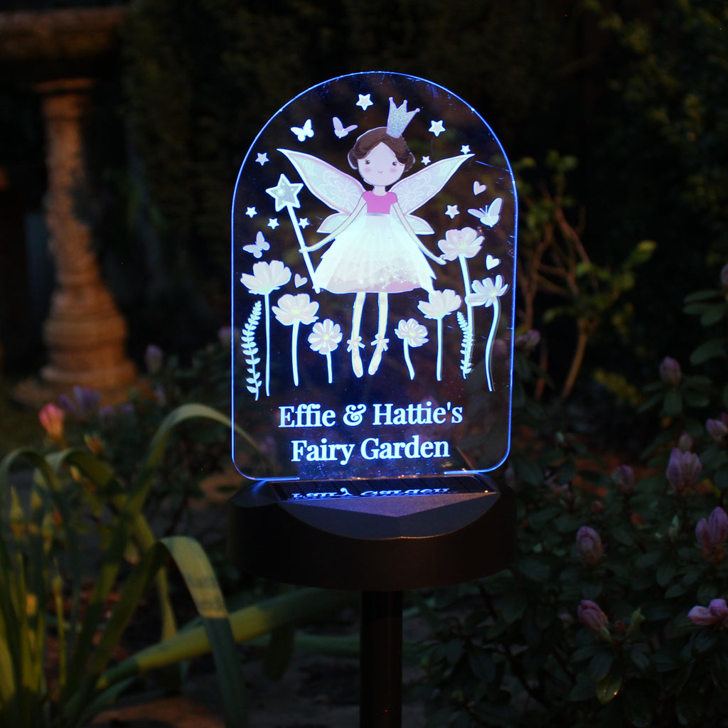 Personalised Fairy Princess Solar Light