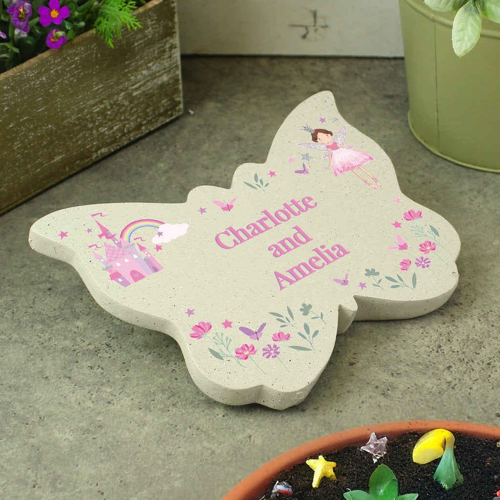 Personalised Fairy Princess Garden Butterfly Ornament