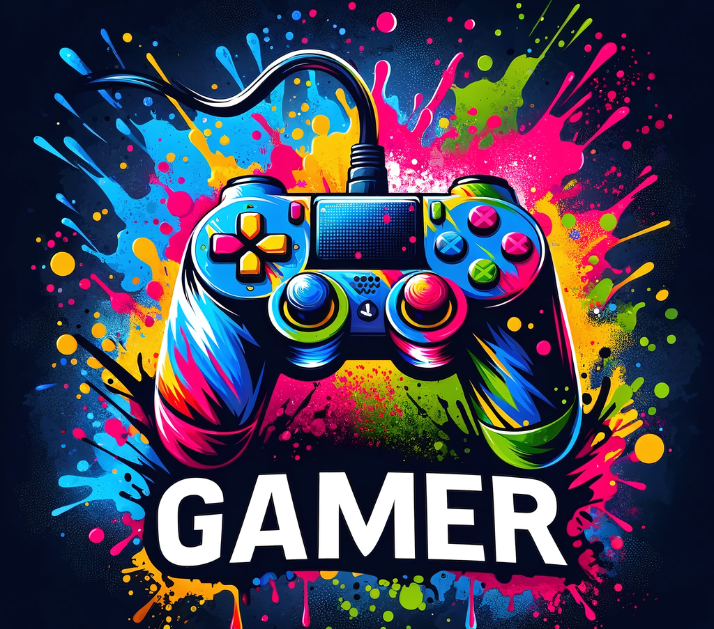 Gamer Colour Explosion 20oz Stainless Steel Skinny Tumbler