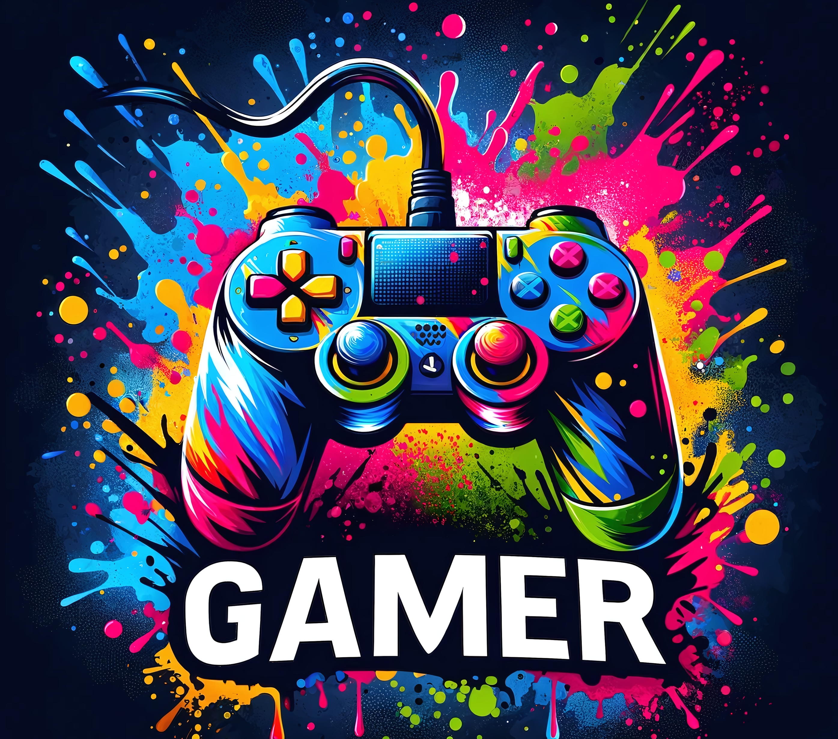 Gamer Colour Explosion 20oz Stainless Steel Skinny Tumbler