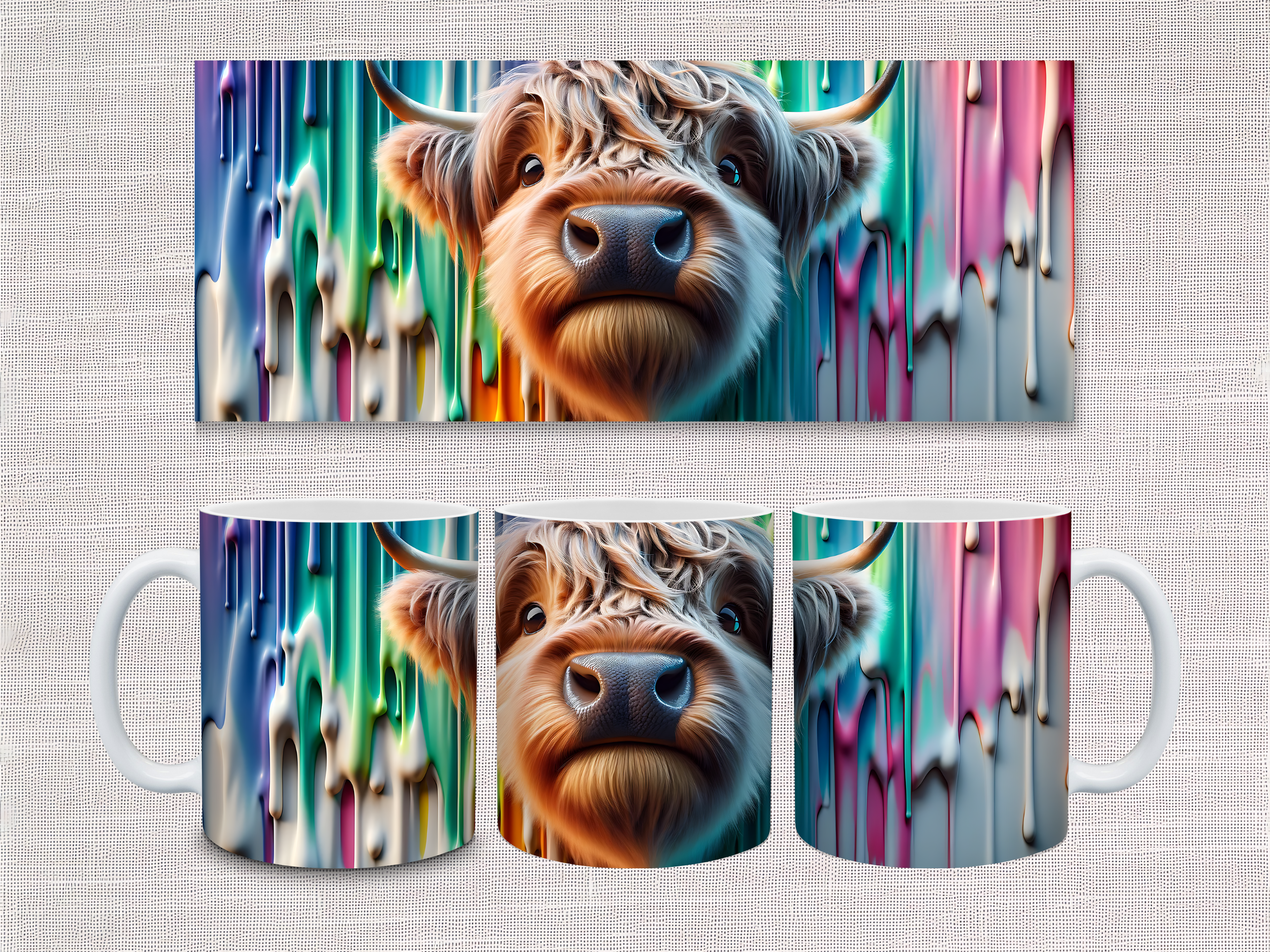 Peek-A-Boo Animals Mug & Coaster Sets - 13 Designs