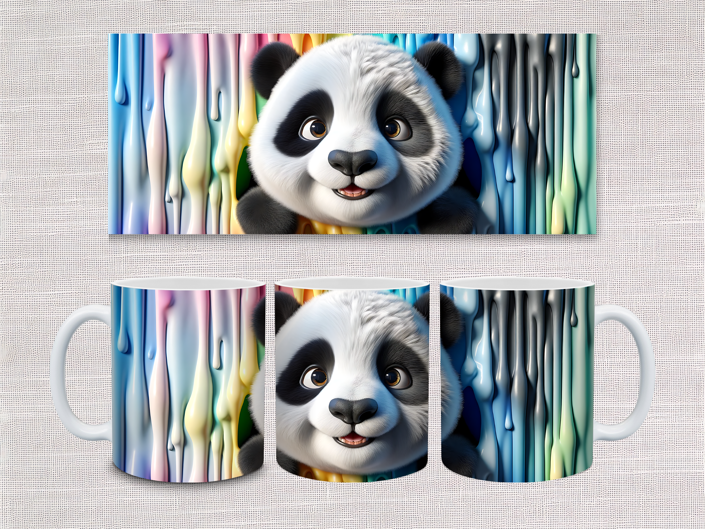 Peek-A-Boo Animals Mug & Coaster Sets - 13 Designs