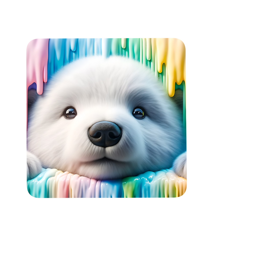 Peek-A-Boo Animals Mug & Coaster Sets - 13 Designs