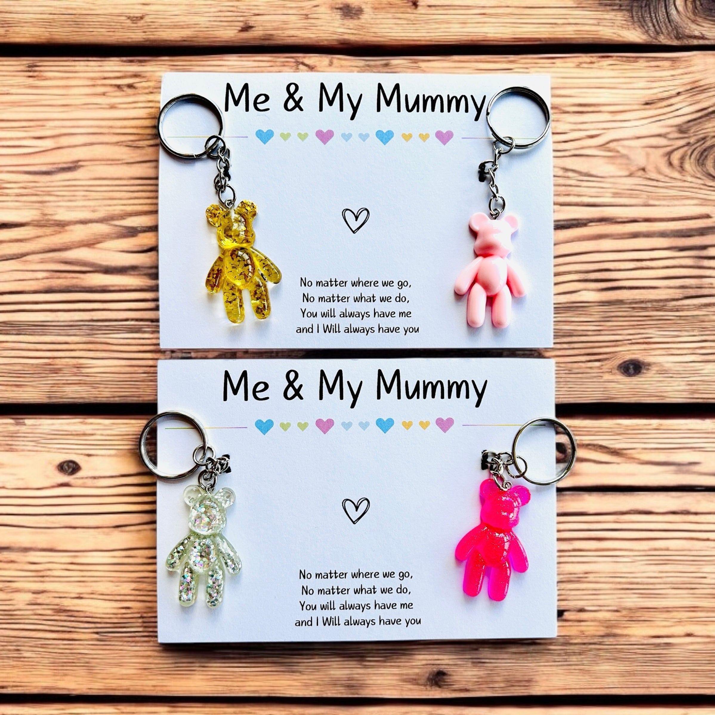 Me & My Mummy Keyrings
