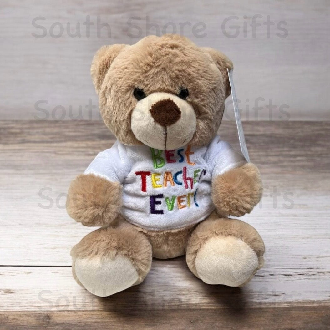 Teacher Mug & Teddy Gift - Choice of 2 Mugs