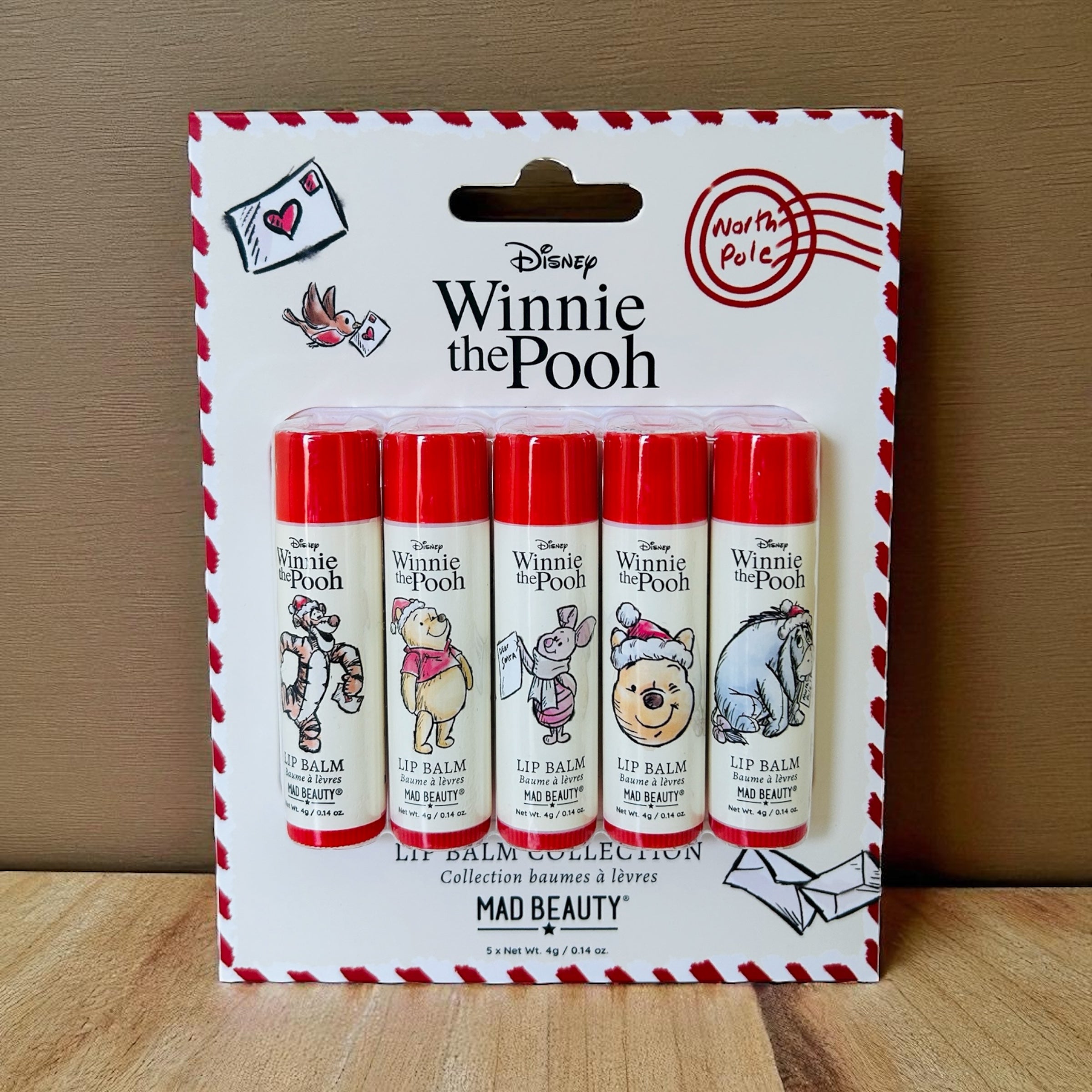 Winnie the Pooh Festive Lip Balms