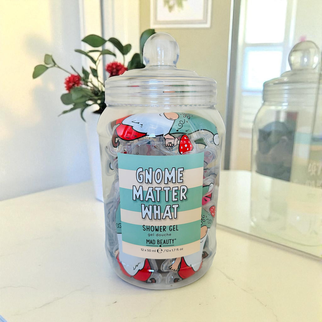 Gnome Matter What Shower Gel Pods & Storage Jar