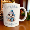 Winter Wishes & Meerkat Kisses Mug