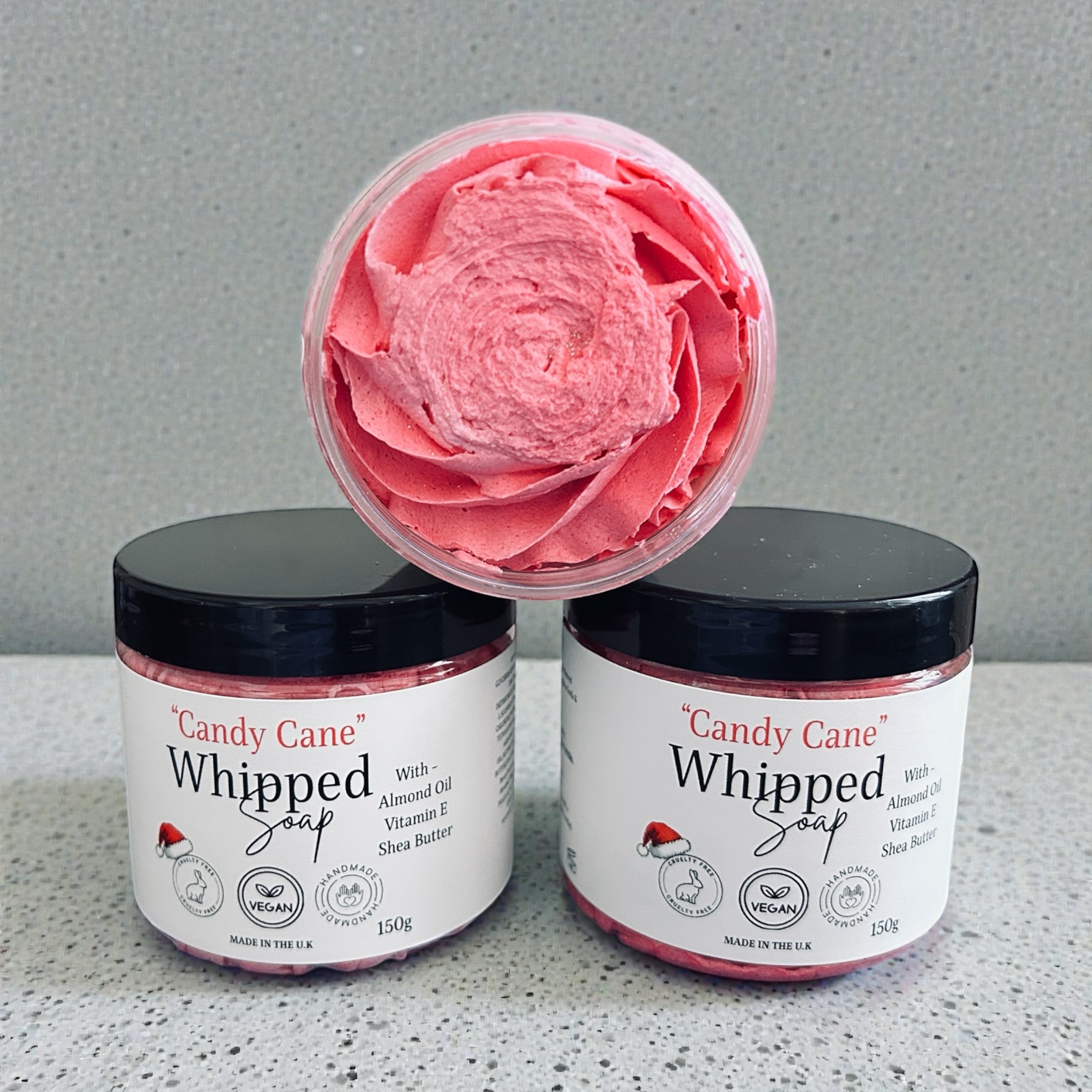 Whipped Soap - Candy Cane
