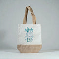 ✨ “None of This Was on My List” Sparkly Canvas Tote Bag ✨