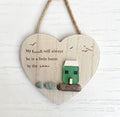 Heart Shaped Seaside Theme Hanging Plaques - 3 Designs