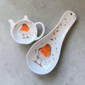 3 Designs - Tea Bag Tidy & Spoon Rest Sets