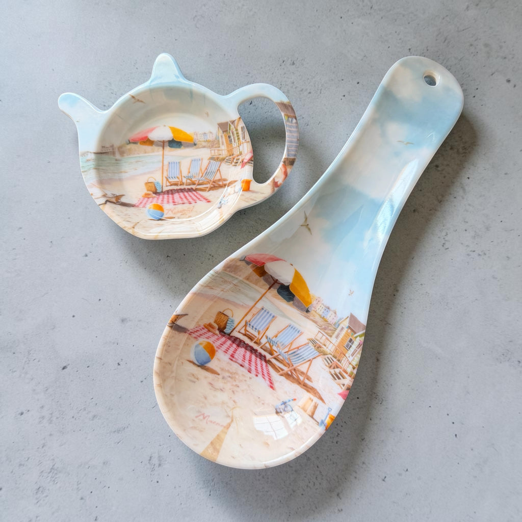 3 Designs - Tea Bag Tidy & Spoon Rest Sets