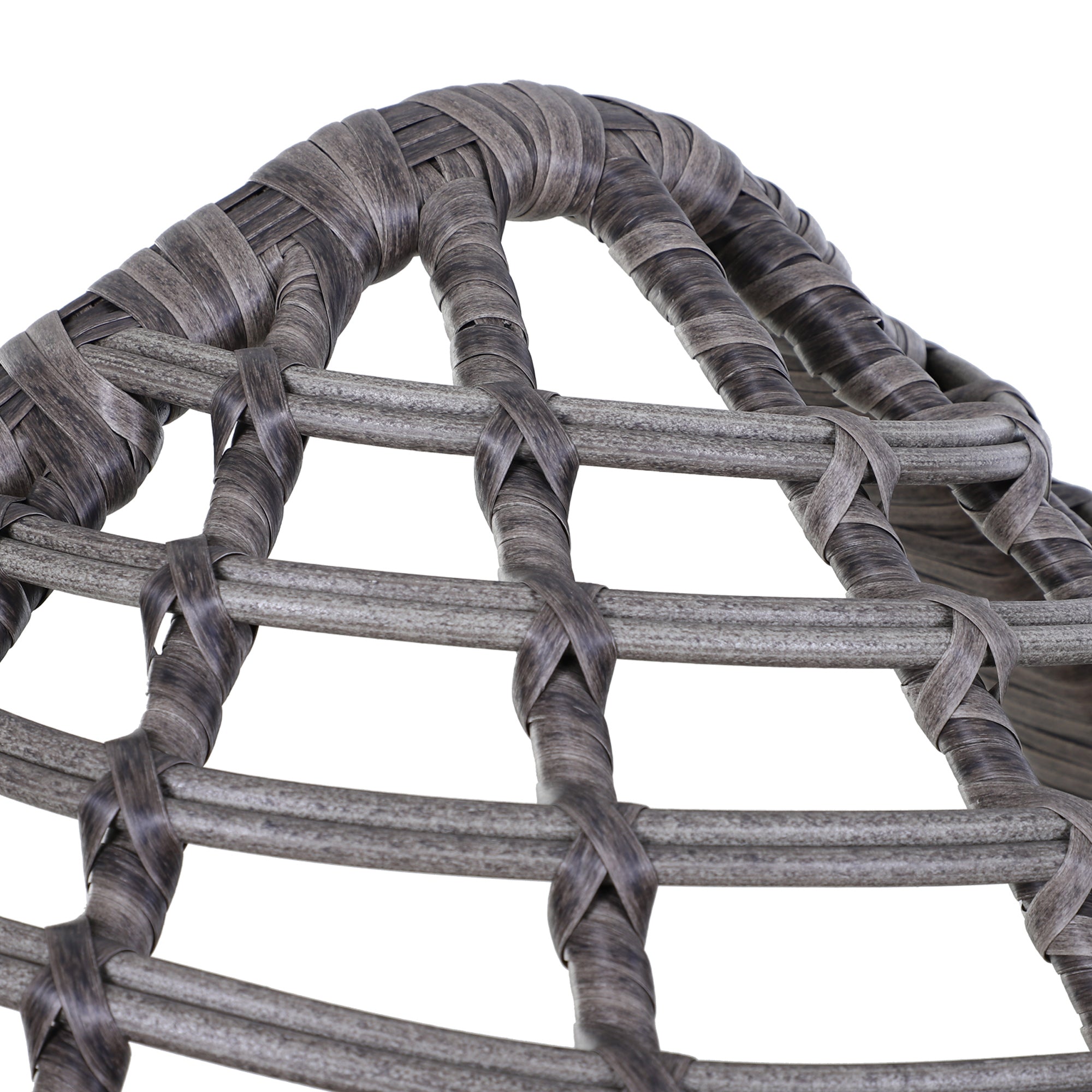 Teardrop shape Lazy Chair with Thick Cushions